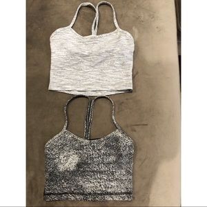 lululemon CUSTOM power y crop tops
